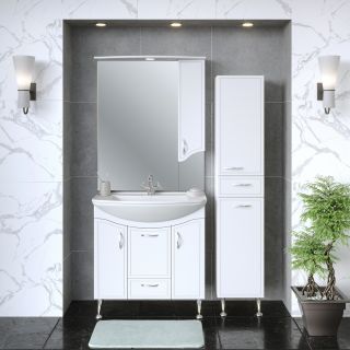 Зеркальный шкаф Runo правый Севилья 85 (00000000595)